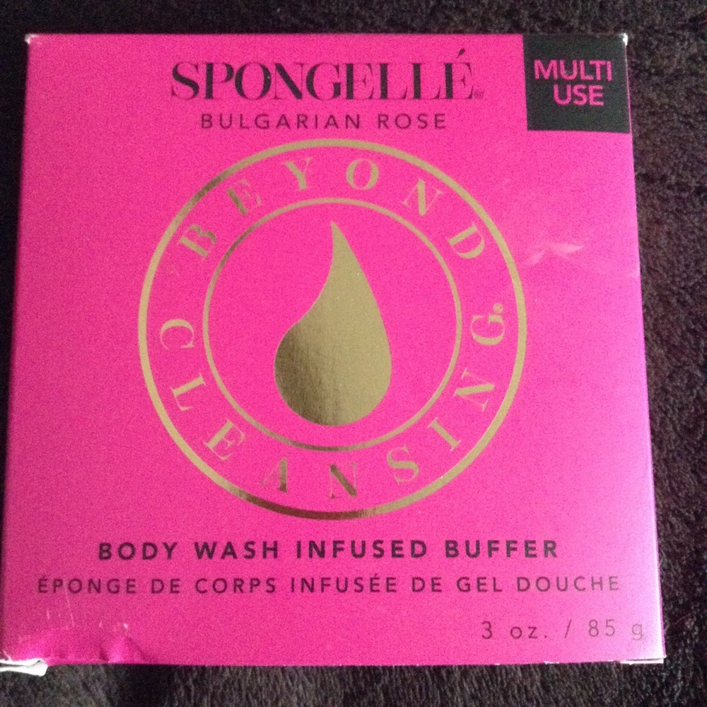 Spongelle body wash infused buffer.